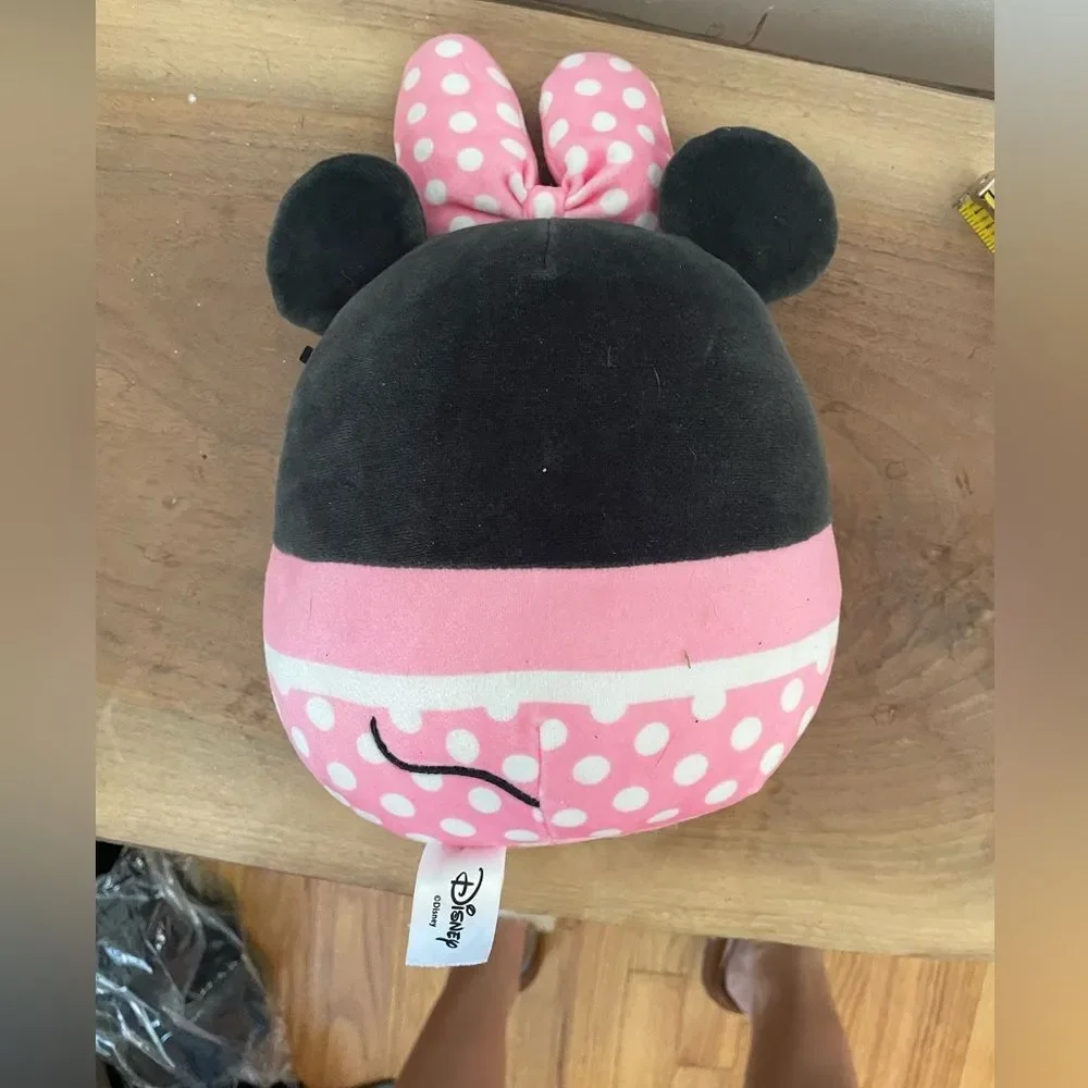 SQUISHMALLOW KellyToy pink black Disney Minnie Mouse 10 Inch